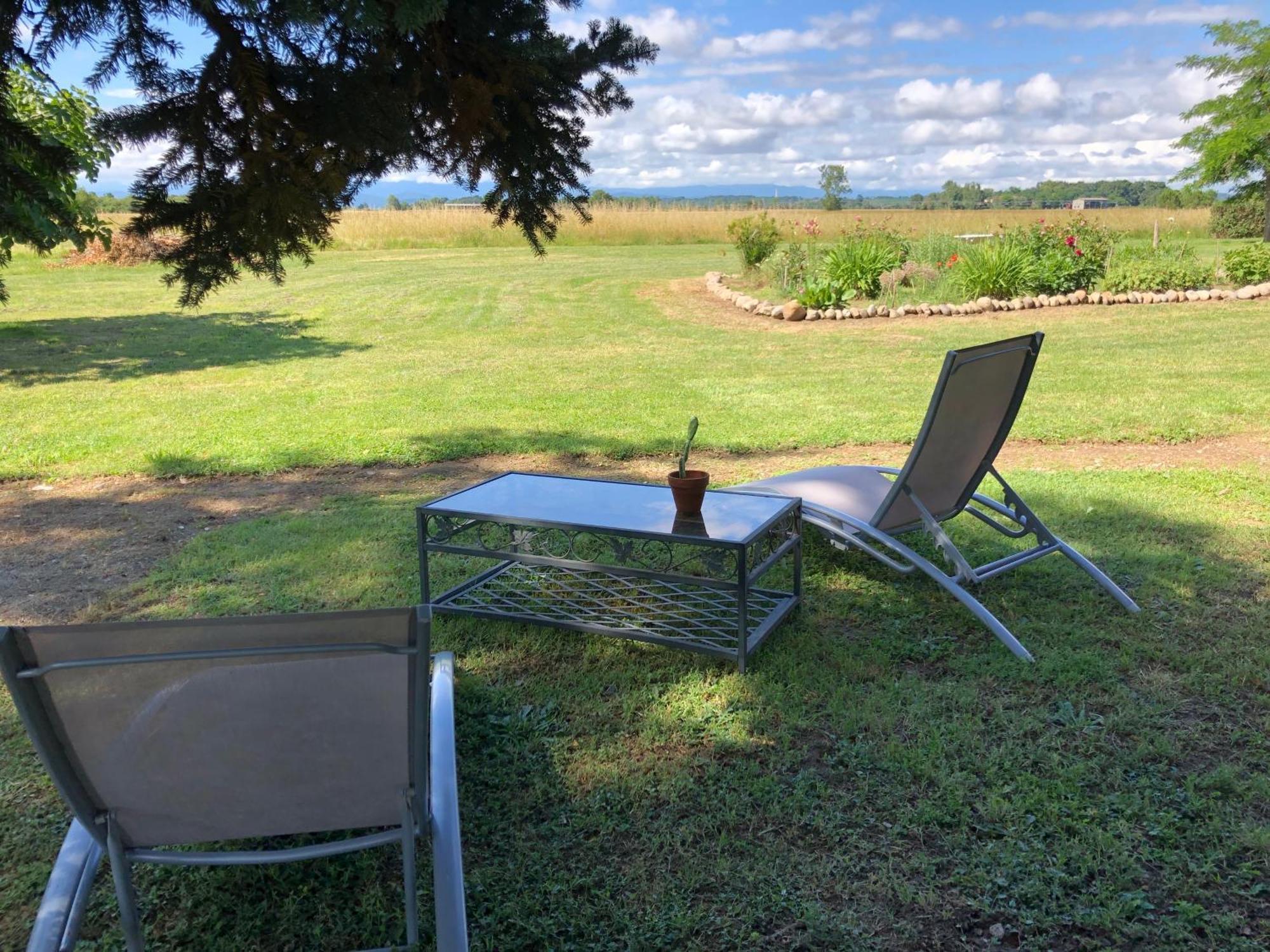 Location Gite 4 Personnes Mazeres - La Petite Maison Exteriör bild