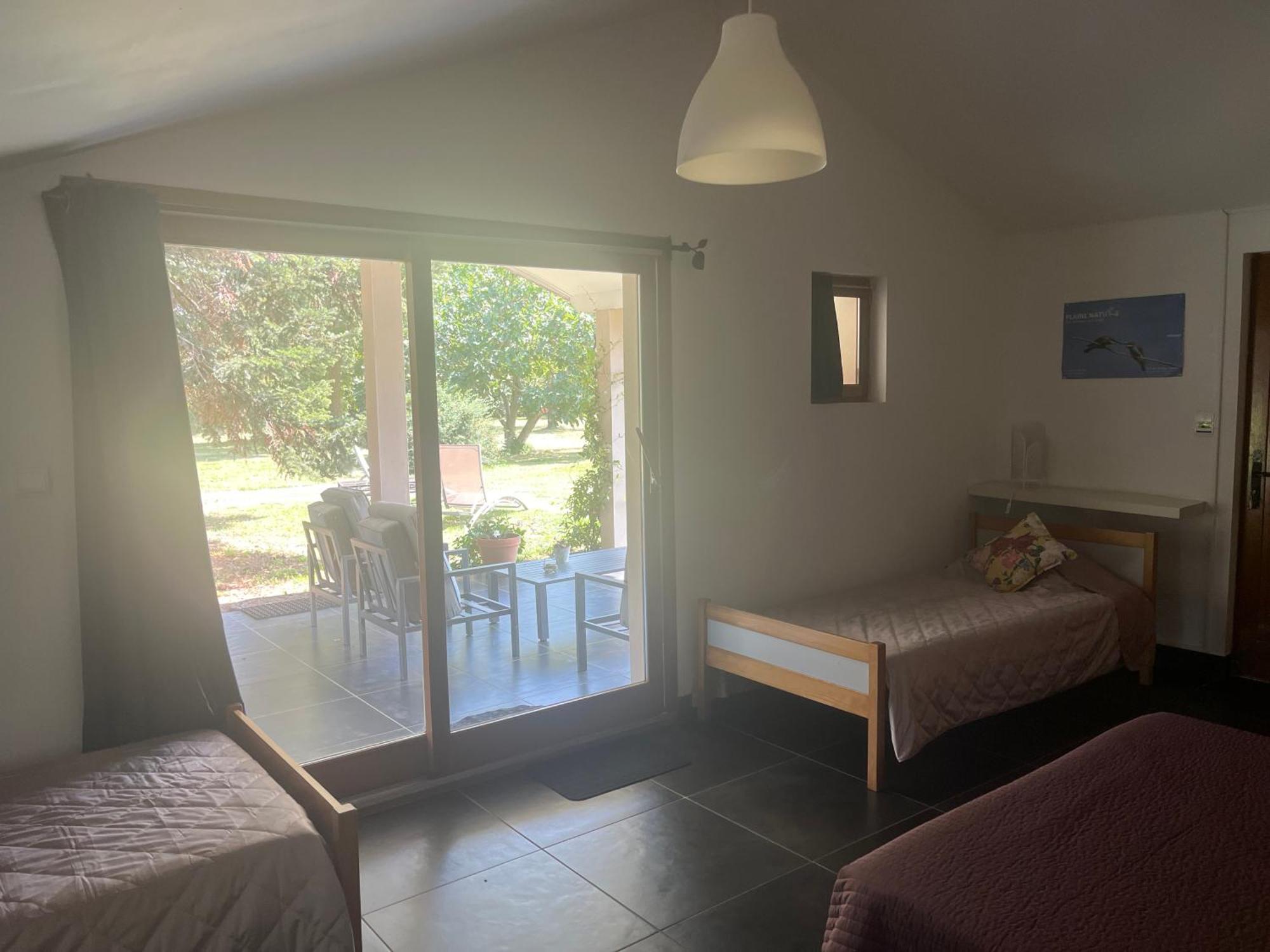 Location Gite 4 Personnes Mazeres - La Petite Maison Exteriör bild